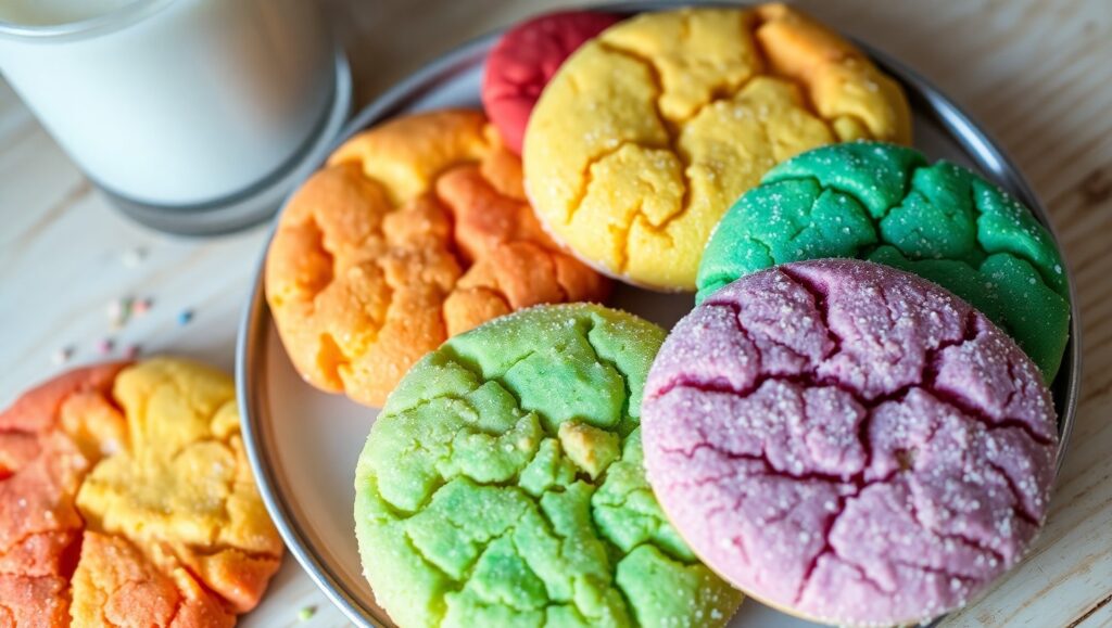 Easy Rainbow Cookies 