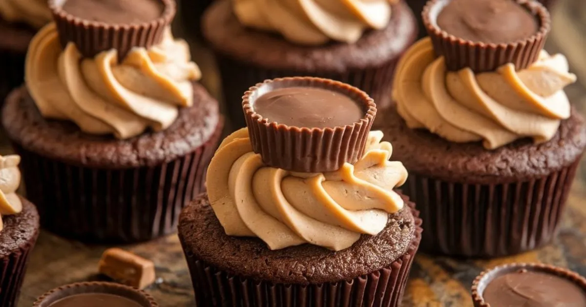 reese's peanut butter cup cupcakes