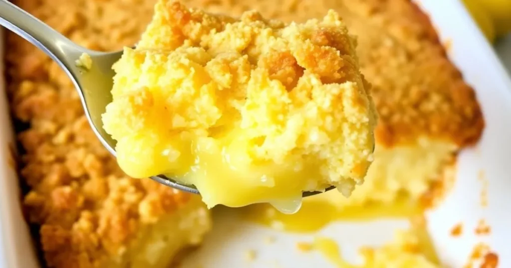 lemon dump cake