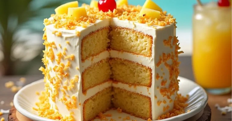 Pina Colada Cake Recipe