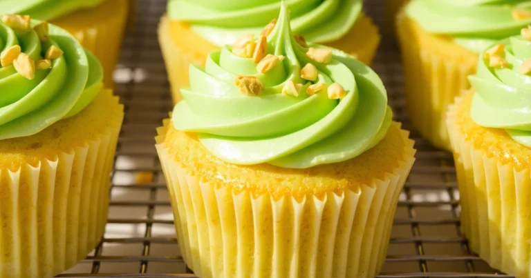 pistachio cupcakes