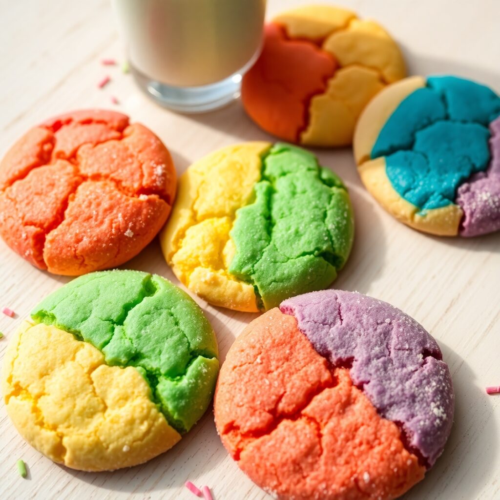 colorful cookies